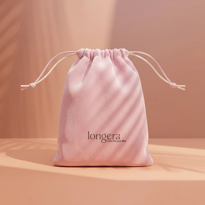 Longera AVA travel pouch for storing and protecting the LED face and neck mask