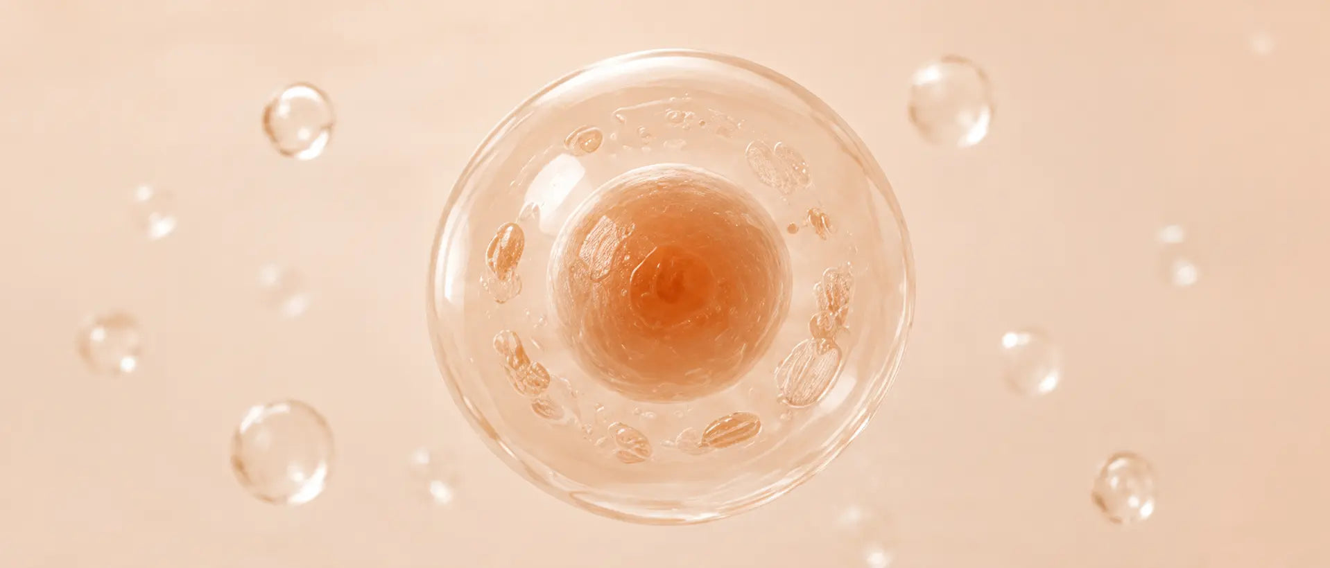 Illustration of a skin cell shown from above